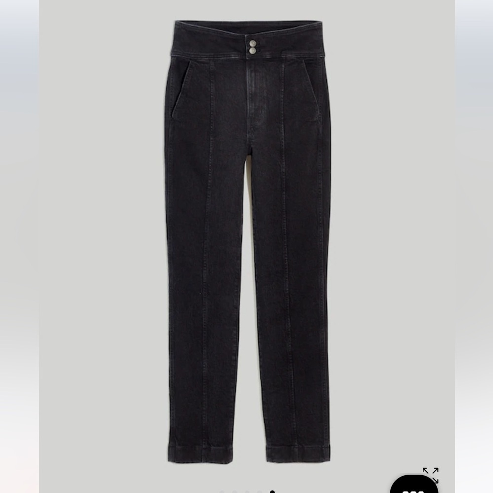 Madewell The Perfect Vintage Jean in True Black Wash: Tuxedo Edition 29